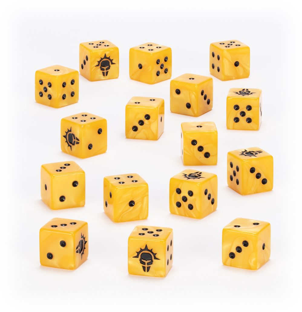 Warhammer 40000: Imperial Knights Dice | Buy Online from The Home Crafters
