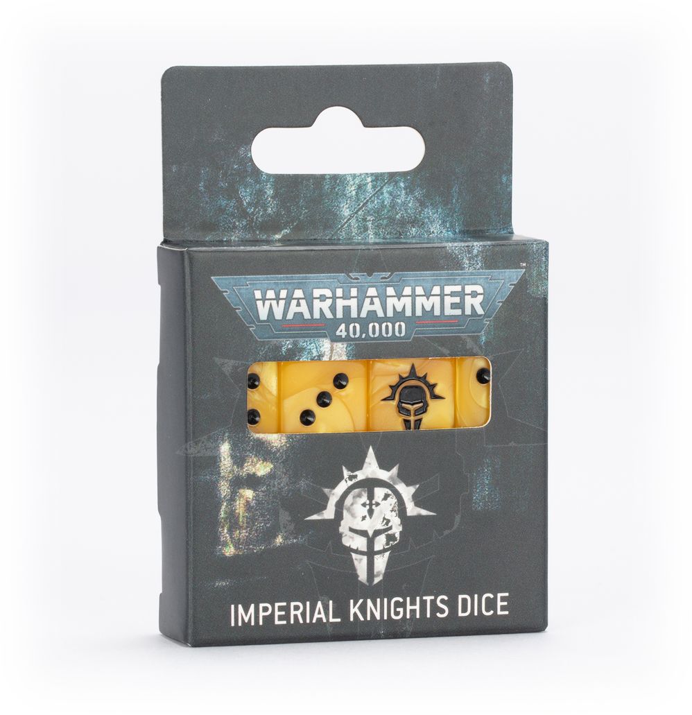 Warhammer 40000: Imperial Knights Dice | Buy Online from The Home Crafters