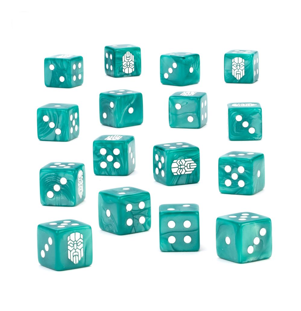 Warhammer 40000: Leagues Of Votann Dice | Buy Online from The Home Crafters
