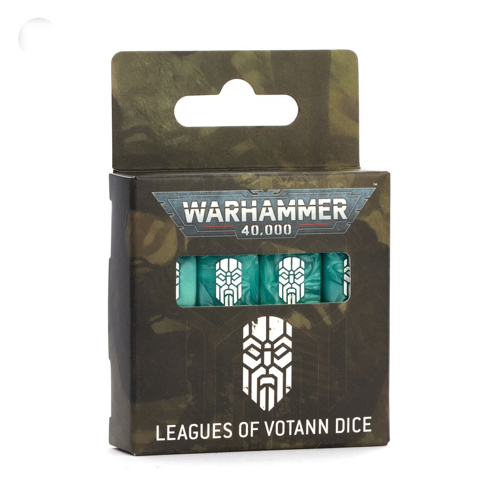 Warhammer 40000: Leagues Of Votann Dice | Buy Online from The Home Crafters