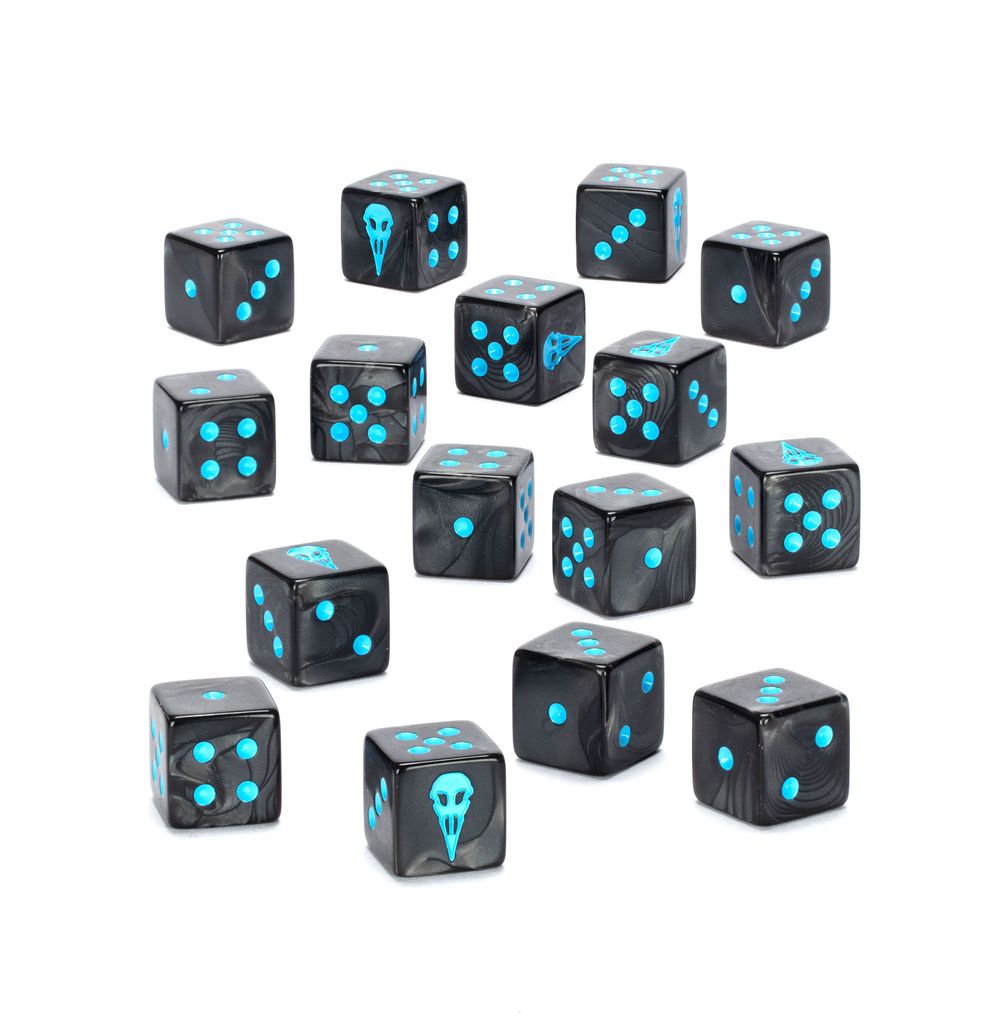 Warhammer 40000: Raven Guard Dice | Buy Online from The Home Crafters