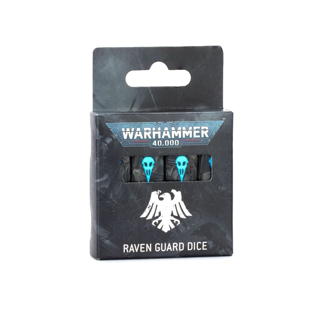 Warhammer 40000: Raven Guard Dice | Buy Online from The Home Crafters