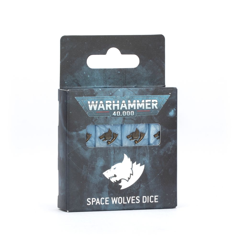 Warhammer 40000: Space Wolves Dice | Buy Online from The Home Crafters