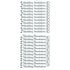 Wedding Invitation Peeloff Stickers | Buy Online from The Home Crafters