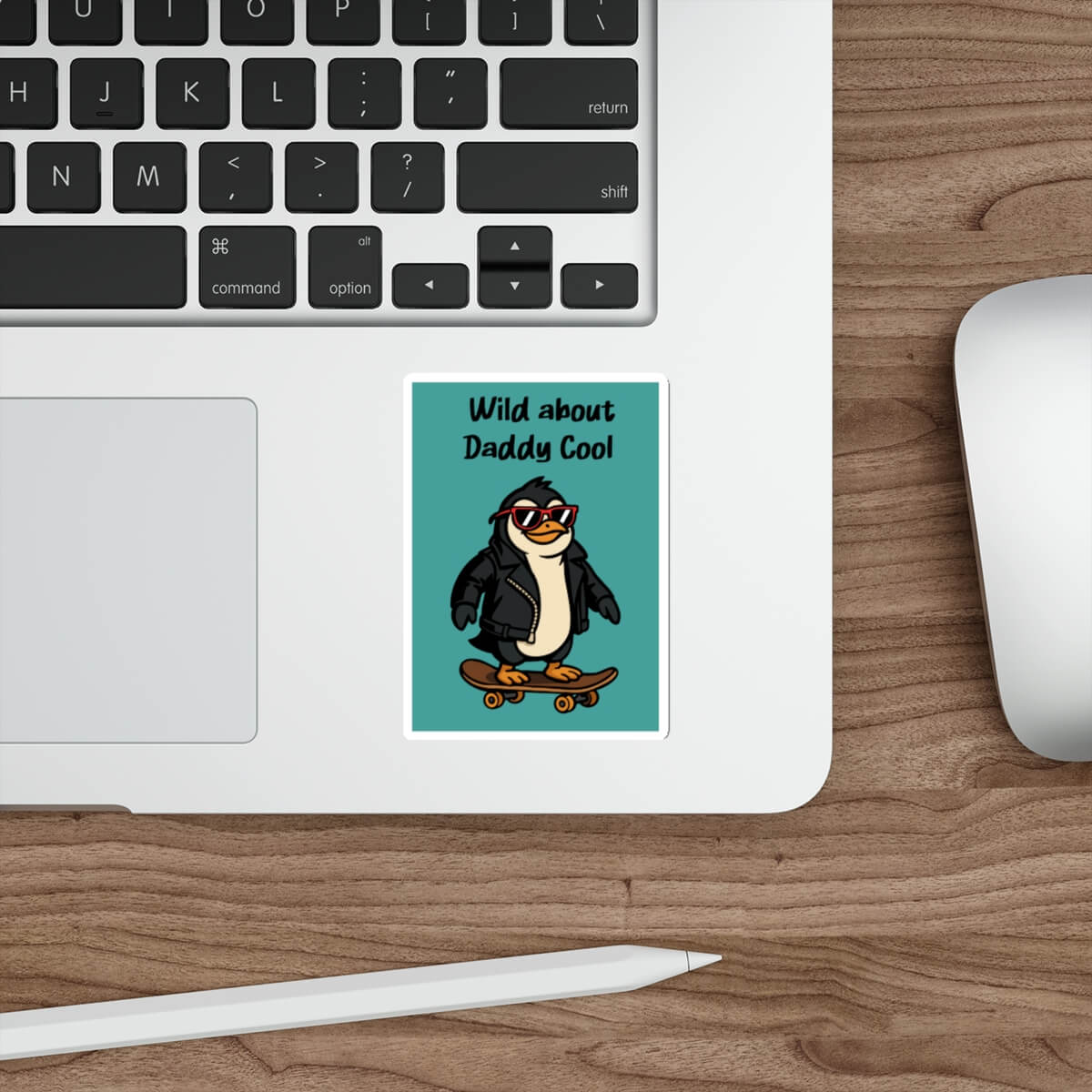 Wild About Daddy Cool Sticker – Funny Vinyl | Buy Online from The Home Crafters