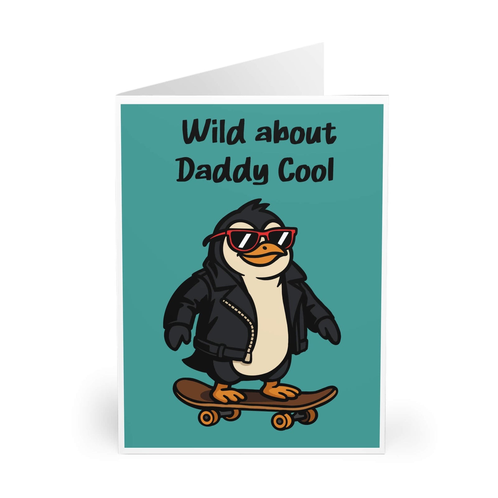 Wild About Daddy Cool – Funny Father’s Day Card | Buy Online from The Home Crafters