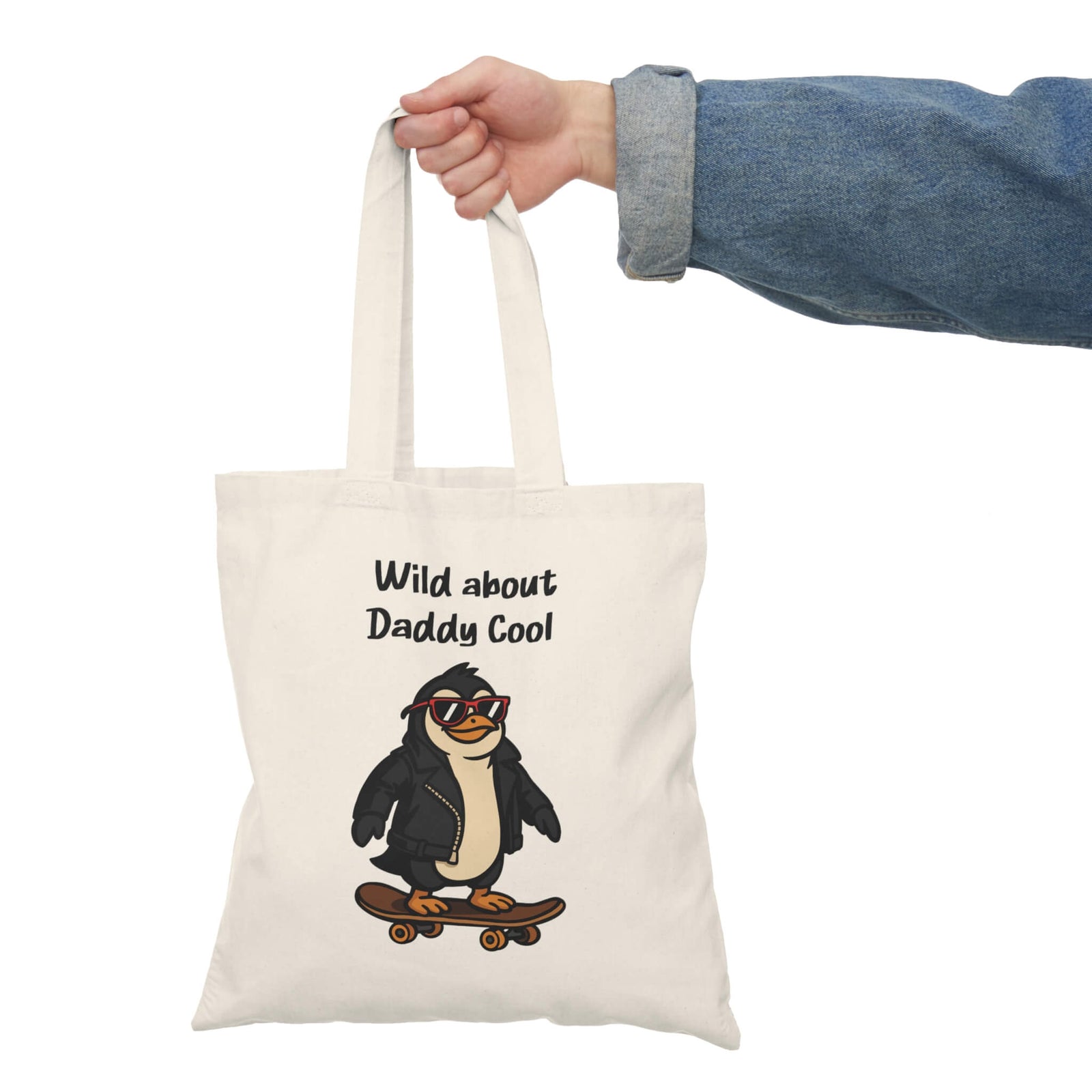 Wild About Daddy Cool – Funny Dadcore Tote Bag | Buy Online from The Home Crafters
