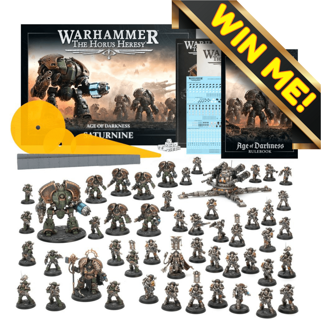 <b>WIN!</b> Horus Heresy Age of Darkness: Saturnine Box Set | Buy Online from The Home Crafters