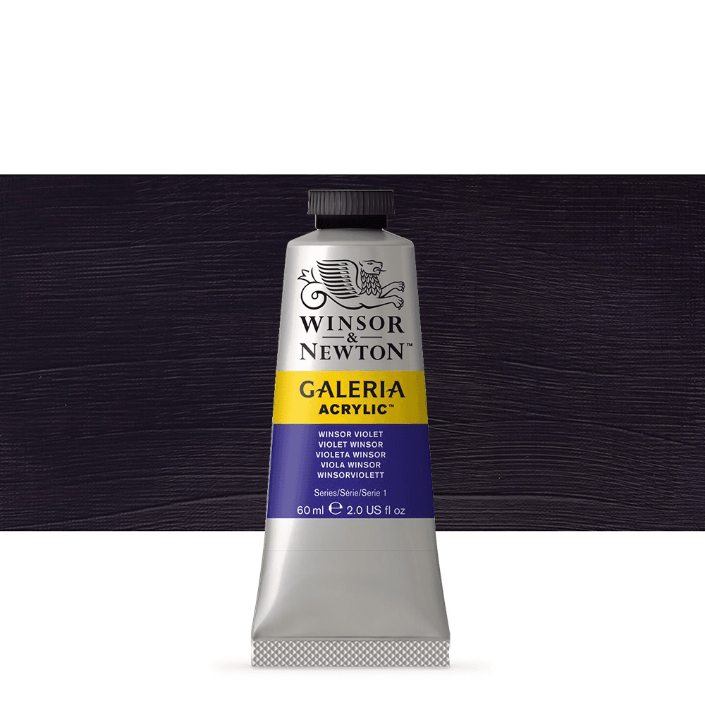 Winsor & Newton Galeria Acrylic Paint Tube - 60ml | Buy Online from The Home Crafters