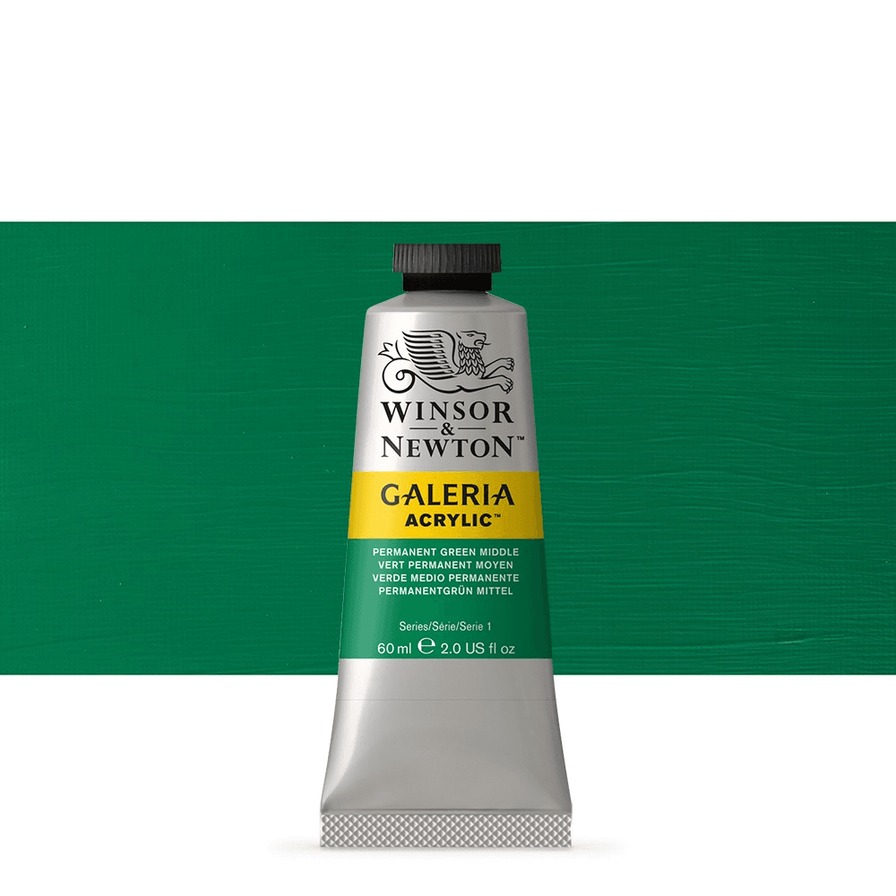 Winsor & Newton Galeria Acrylic Paint Tube - 60ml | Buy Online from The Home Crafters