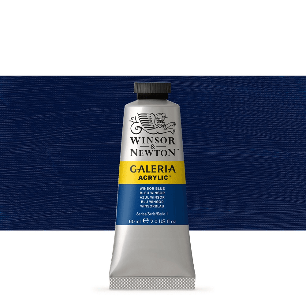 Winsor & Newton Galeria Acrylic Paint Tube - 60ml | Buy Online from The Home Crafters