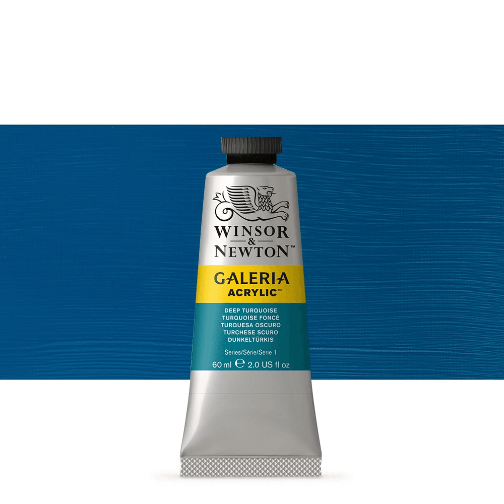 Winsor & Newton Galeria Acrylic Paint Tube - 60ml | Buy Online from The Home Crafters