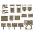 Resin Bits: Dungeons & Fantasy - 1:48-1:35 Wood Signs - 16pc | Buy Online from The Home Crafters