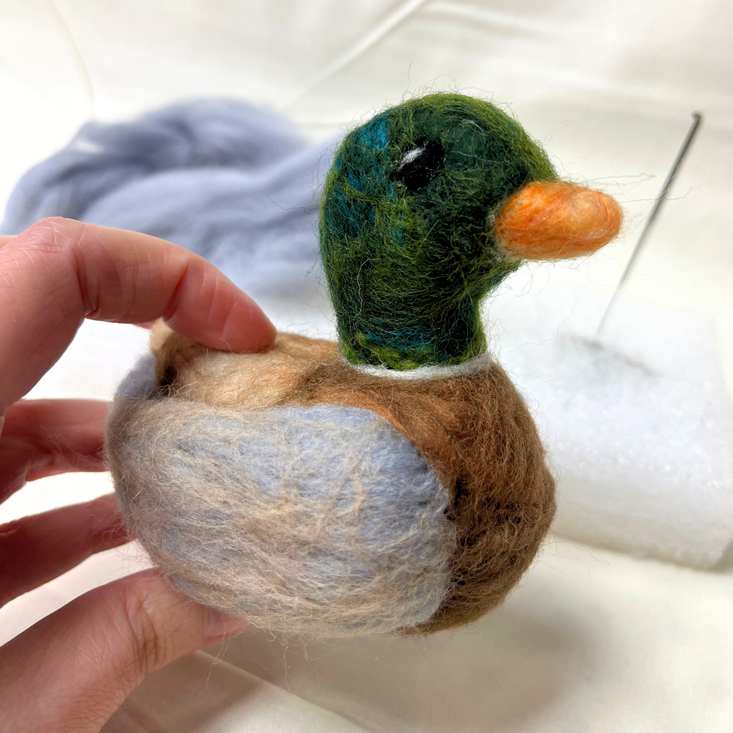 Beginners Guide to Needle Felting: Mallard Duck Saturday 21st March - 10am
