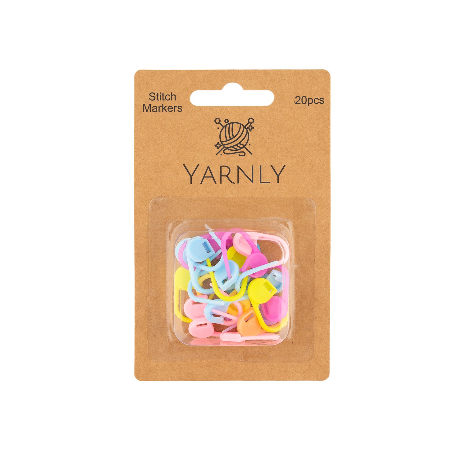 Yarnly Stitch Marker - 20pcs | Buy Online from The Home Crafters