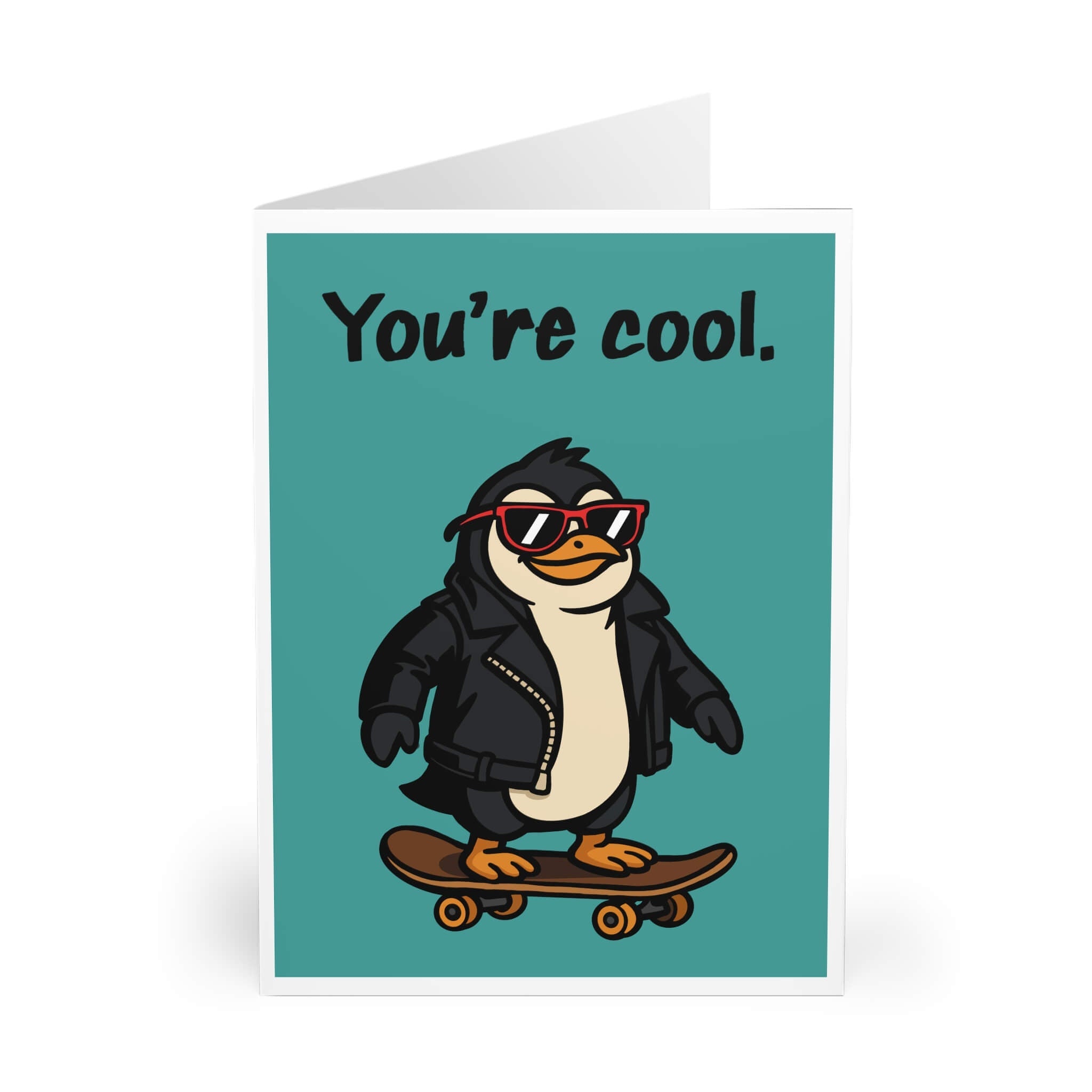 You’re Cool – Funny Penguin Card | Buy Online from The Home Crafters