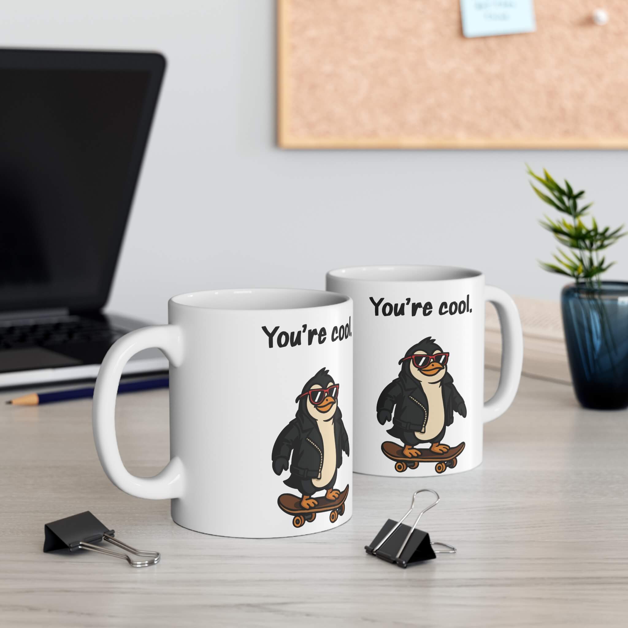You’re Cool – Funny Penguin Mug for Legends Only | Buy Online from The Home Crafters