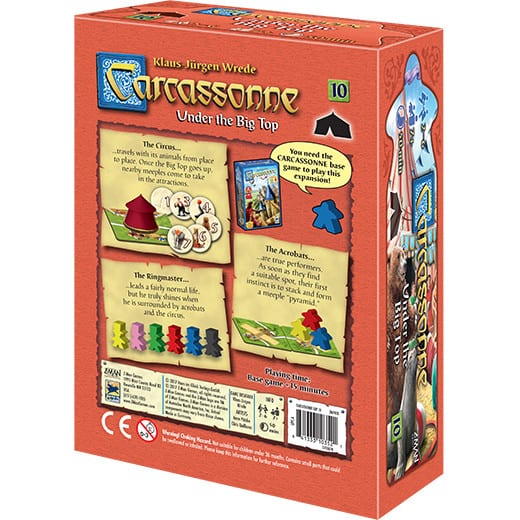 Carcassonne: Under the Big Top Expansion
