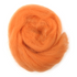 Natural Wool Roving: 10g: Orange