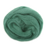 Natural Wool Roving: 10g: Grass Green