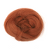 Natural Wool Roving: 10g: Sienna