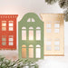 Christmas Woodcraft Decoration Set - Historical Houses | Buy Online from The Home Crafters