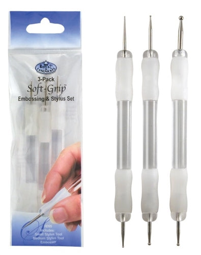 Royal & Langnickel Soft Grip Embossing & Stylus Set