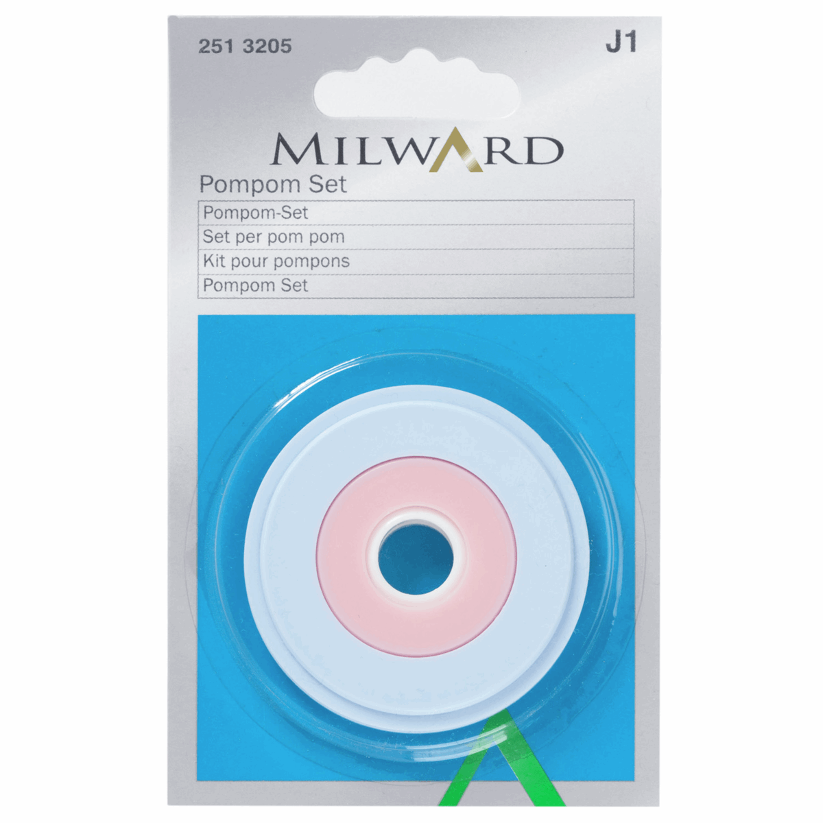 Milward Simple Pom Pom Maker Set - 3pc