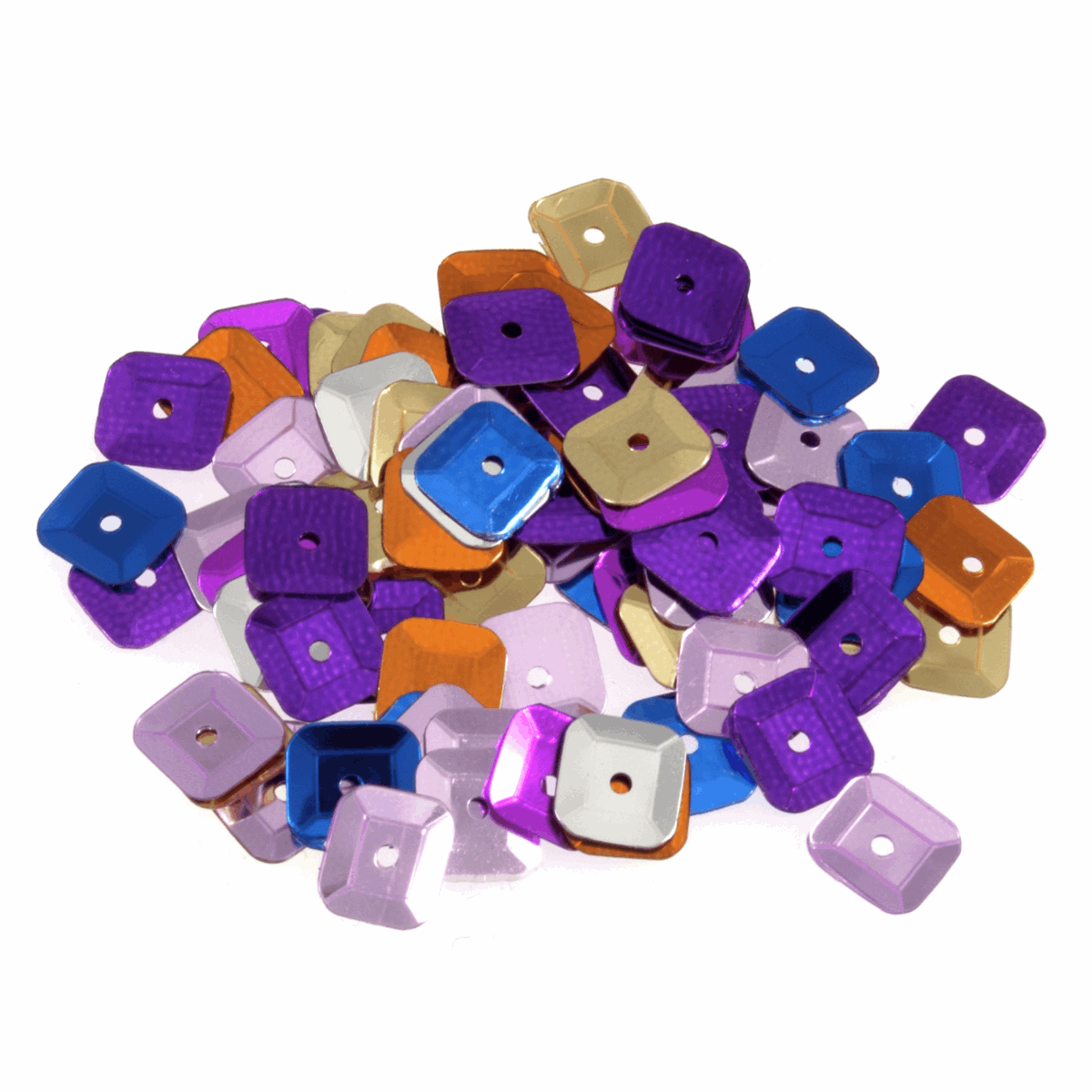 Trimits 7mm Square Sequins - Multi