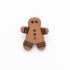 Christmas Buttons: Gingerbread Man 16mm