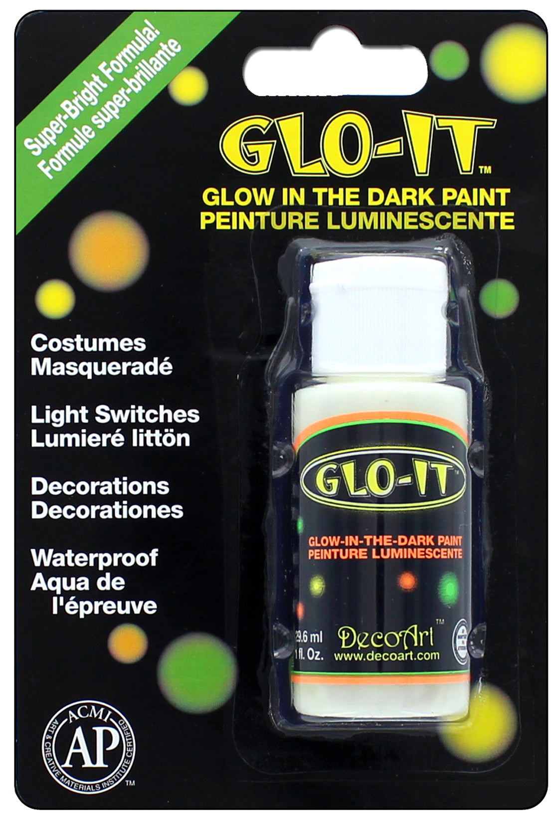 DecoArt Glo-It Glow in the Dark Paint 2oz