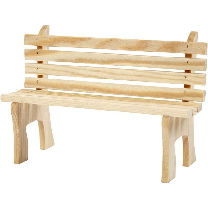Mini Wooden Bench