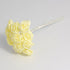 15mm Ribbon Rose on Stem: Bunch of 12: - choose your colour