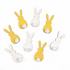 Craft Embellishments: Bunny with Fluffy Tail - 8pk