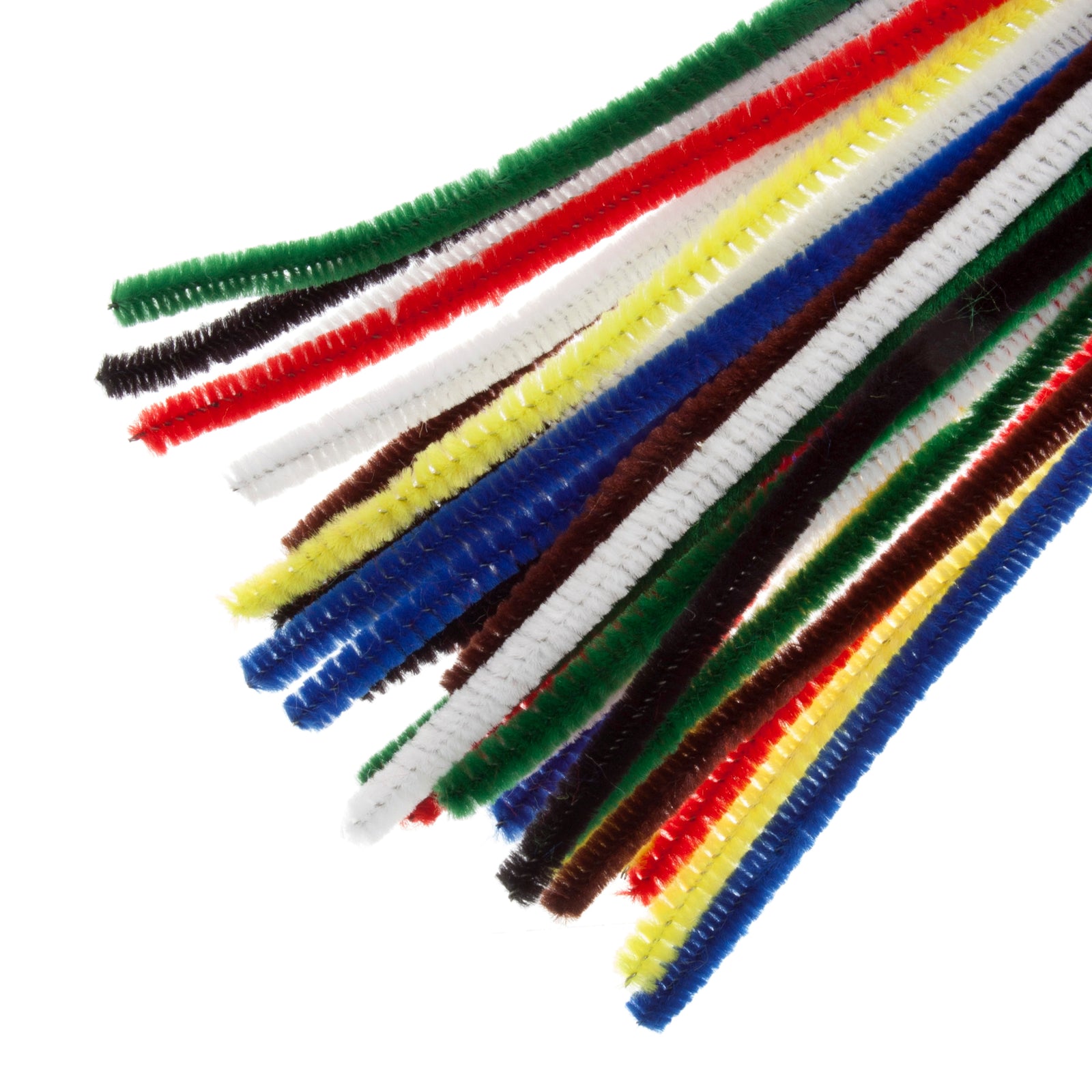 6mm Chenille Stems / Pipe Cleaners: 30pk