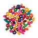 Trimits Mixed Shaped Coloured Wooden Beads - 20g | Buy Online from The Home Crafters