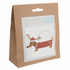 Trimits Felt Decoration Kit: Festive Dachshund