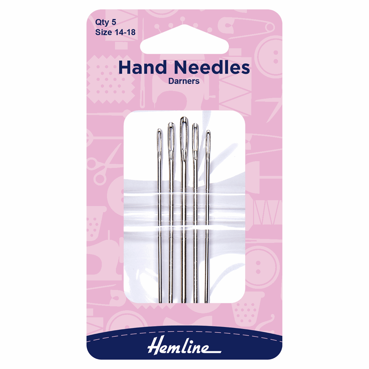 Hemline Hand Sewing Needles: Darner: Size 14-18