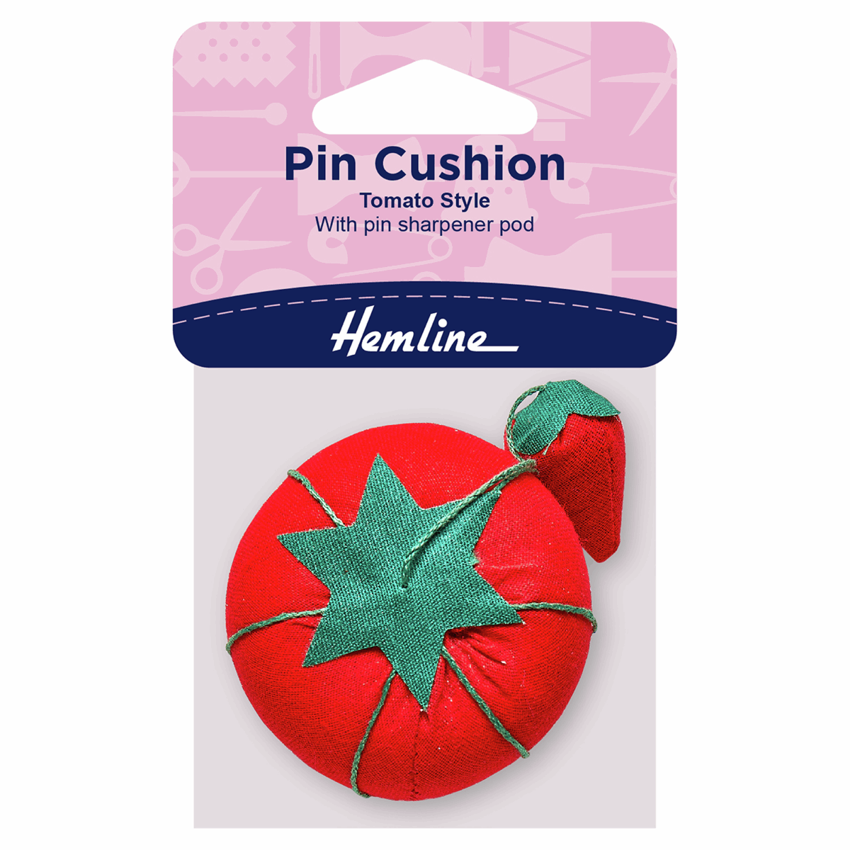 Hemline Pin Cushion with Attached Sharpener