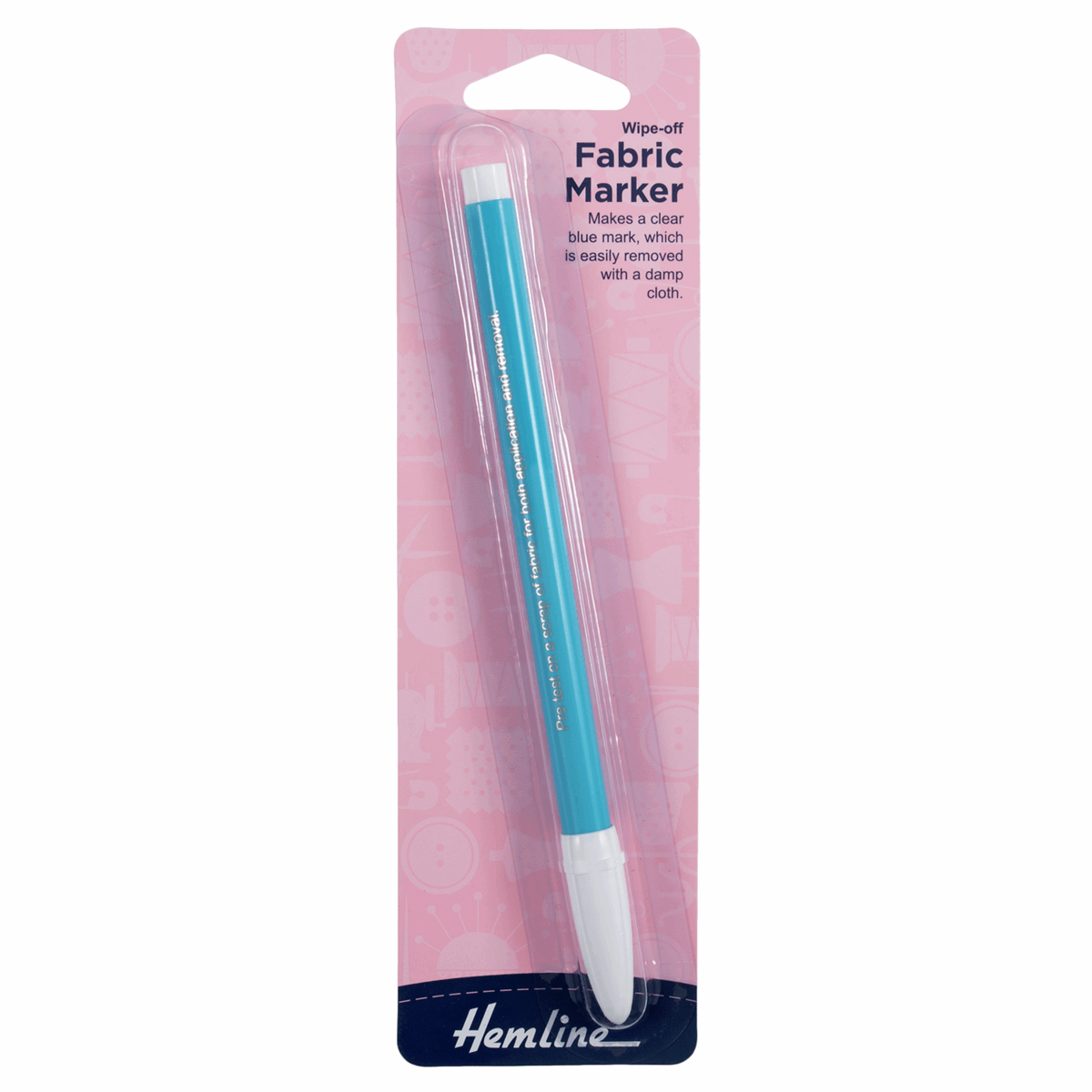 Hemline Wipe Off/Wash Out Fabric Marker Pen