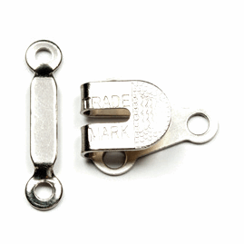 Hemline Skirt / Trouser Hook & Bar Fastenings - Large
