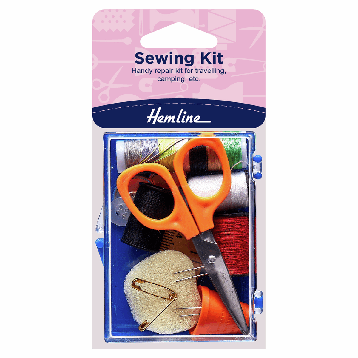 Hemline Handy Travel Sewing Kit