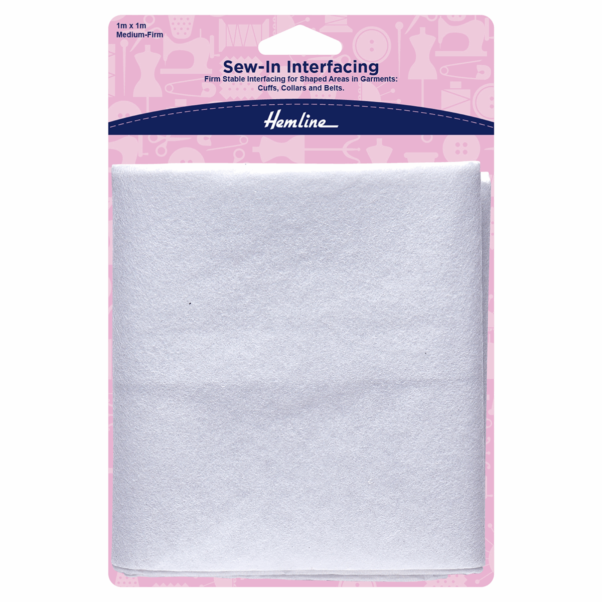Hemline Medium-Firm Sew In Interfacing - 1m