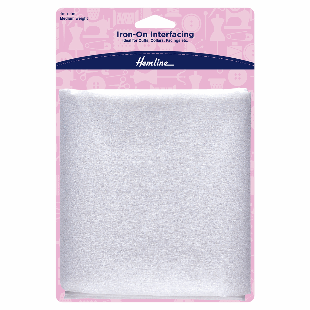 Hemline Iron On Interfacing - 1m x 1m