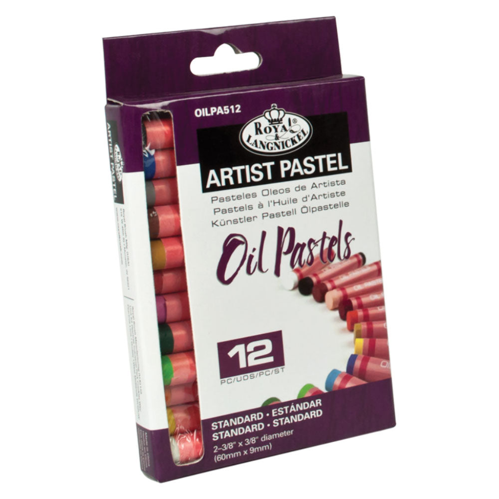 Royal & Langnickel Artists Oil Pastels - 12pk
