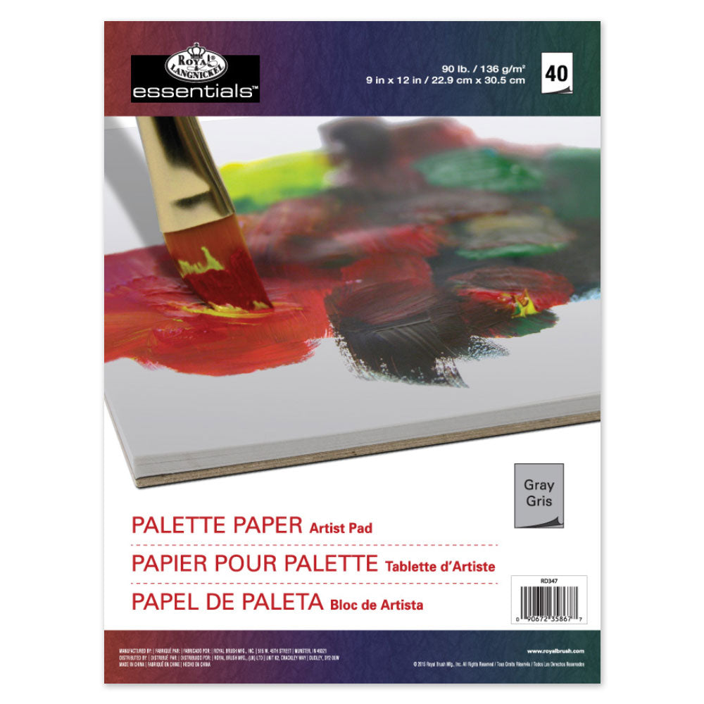 Royal & Langnickel 9x12" Artist Pad - Gray Palette Paper