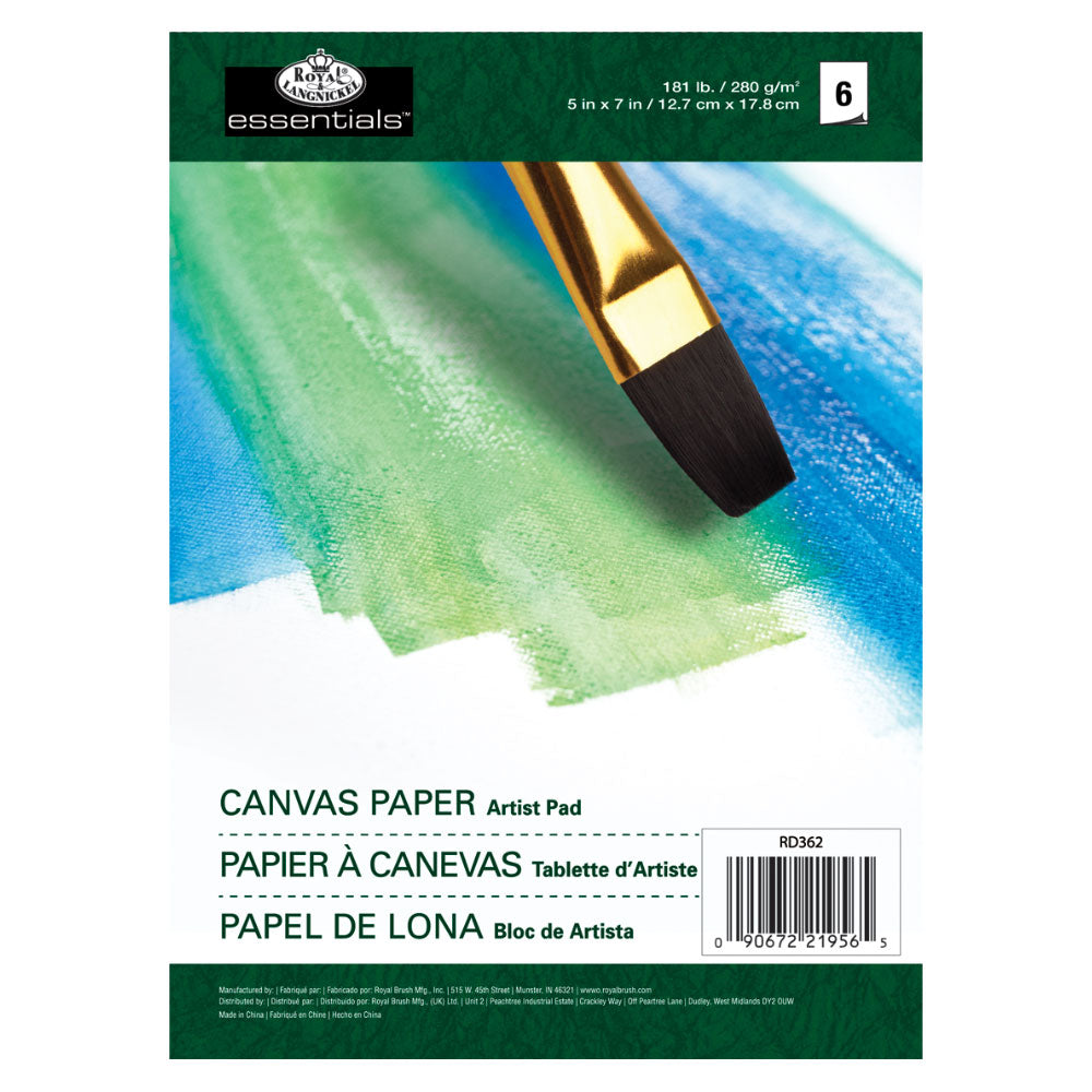 Royal & Langnickel 5x7' Artist Pad - Canvas Paper