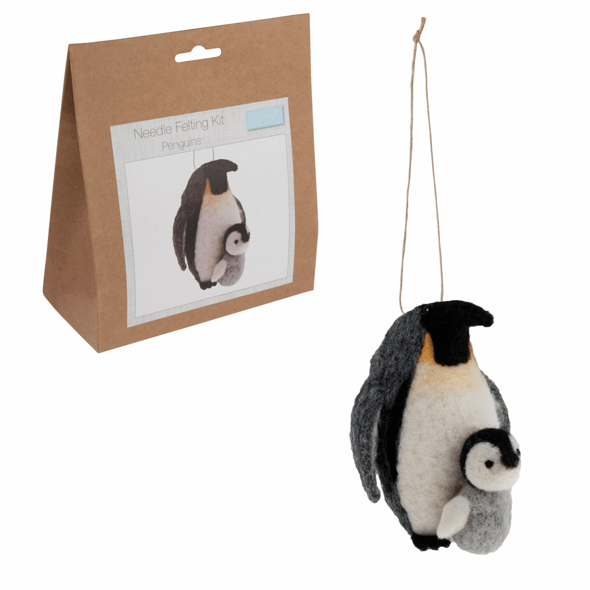 Trimits Needle Felting Kit: Penguins