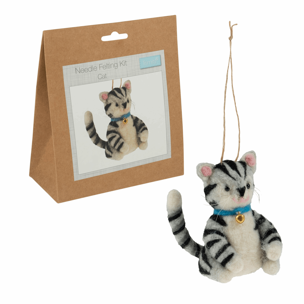 Trimits Mini Needle Felting Kit: Cat