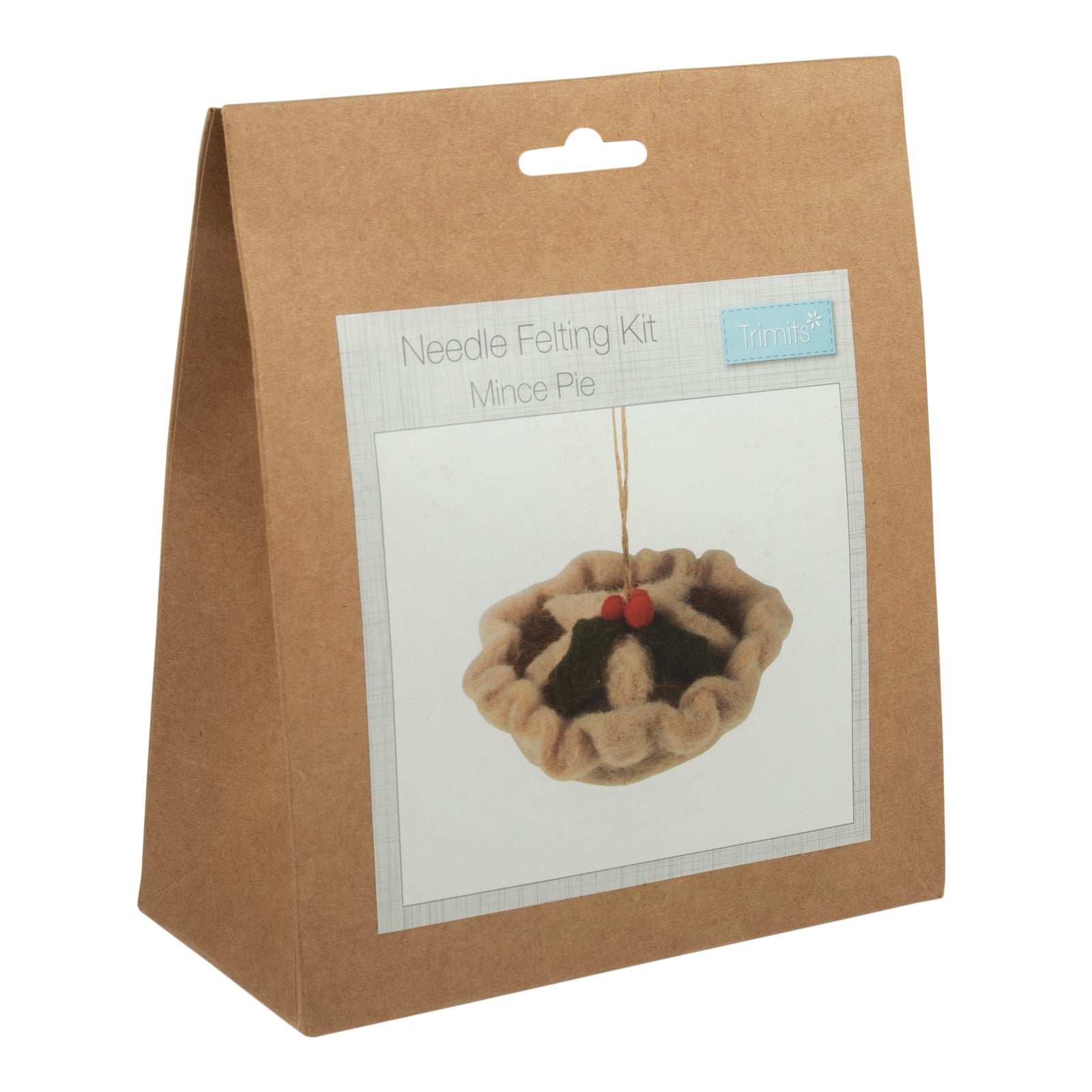 Trimits Mini Needle Felting Kit: Mince Pie